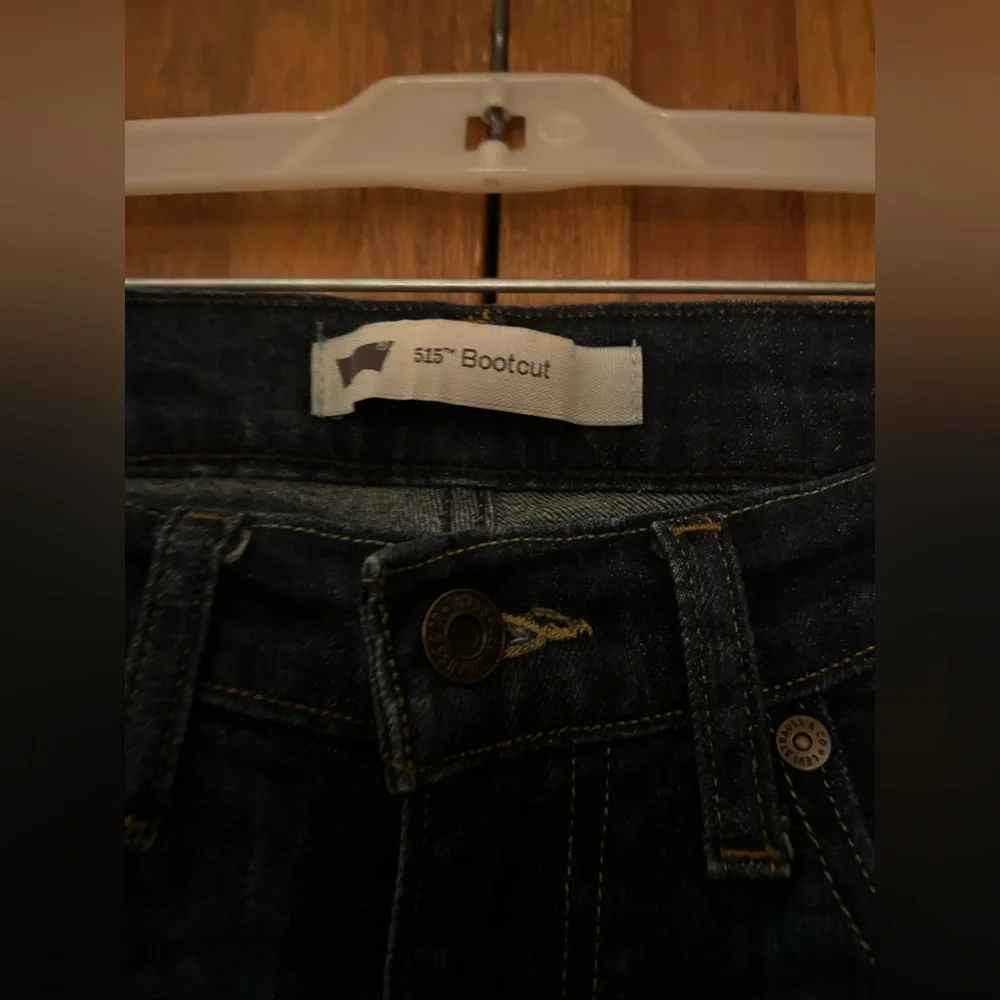 Levi Strauss Women's Red Label 515 Western Rodeo Bootcut Cotton Blend Jeans